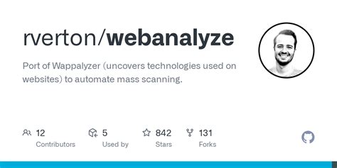 webanalyze|GitHub .